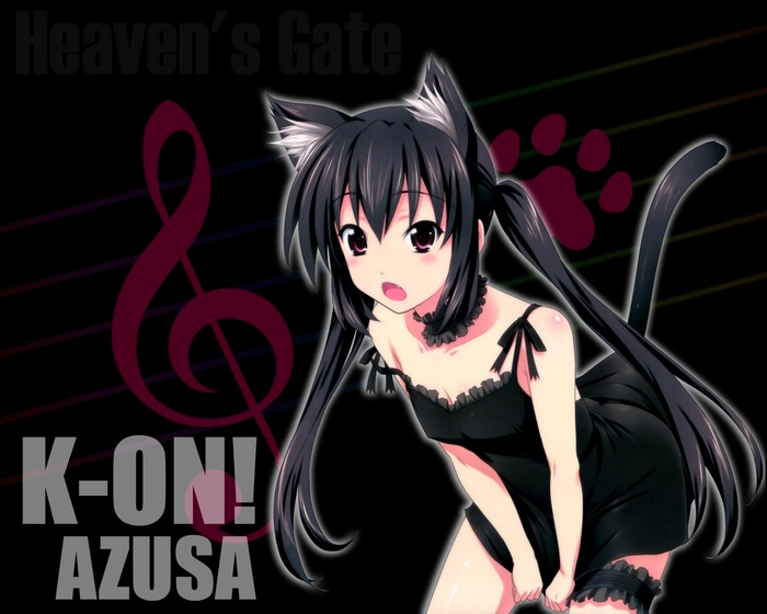 K-ON! Azusa Nakano Cat Girl