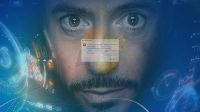 Iron Man with Windows Installer Error