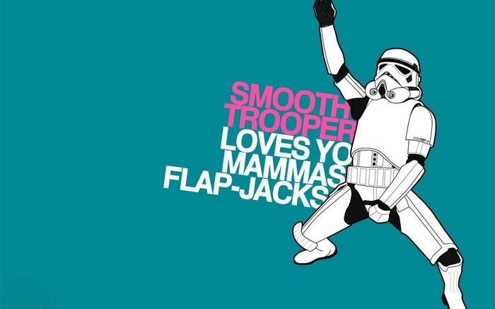 Stormtrooper Loves Mamma's Flap-Jacks