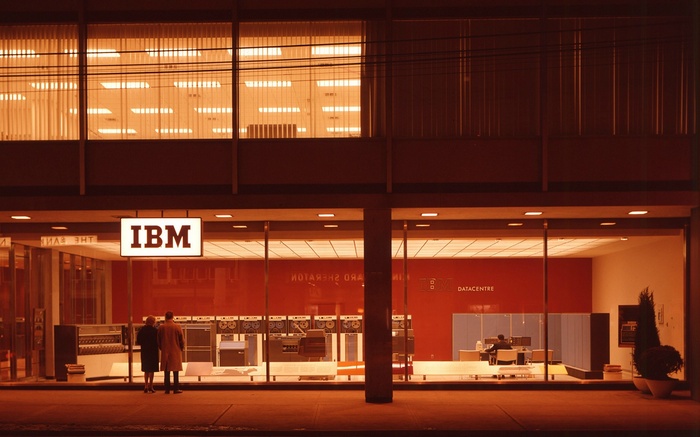 IBM Datacenter in the 1980s