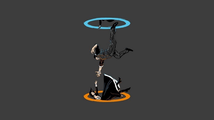 BioShock Infinite and Portal Crossover Fan Art