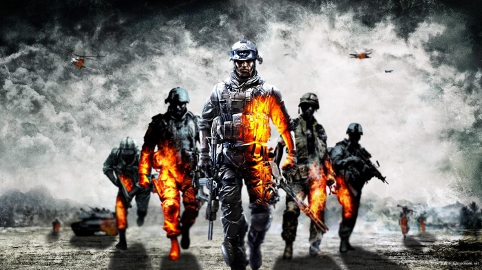 Battlefield 3 soldiers in combat