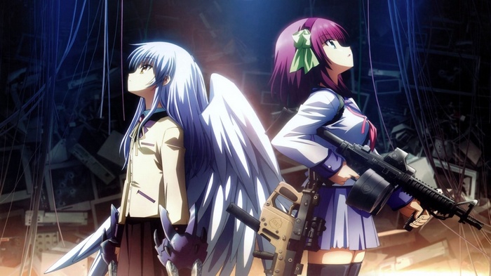 Anime Angel Angel Beats Tachibana Kanade Nakamura Yuri Anime Girls
