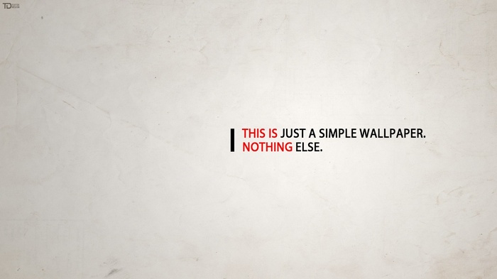 Minimalist wallpaper with text