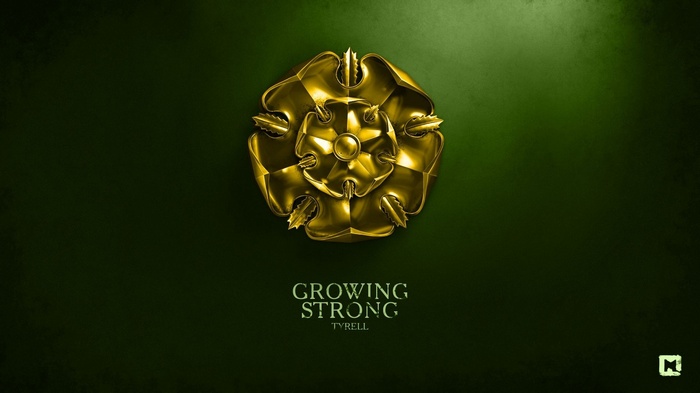 House Tyrell sigil from Game of Thrones