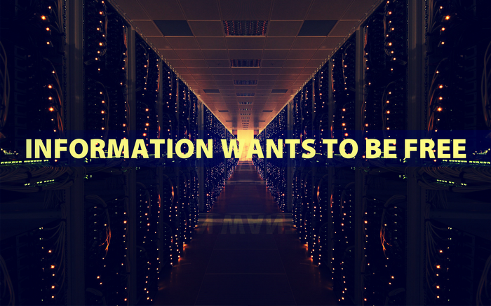 Information Wants to Be Free Server Room