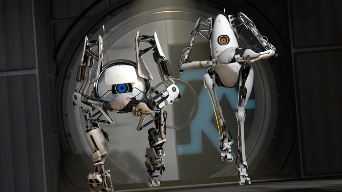 Portal 2 Turrets in Aperture Laboratories