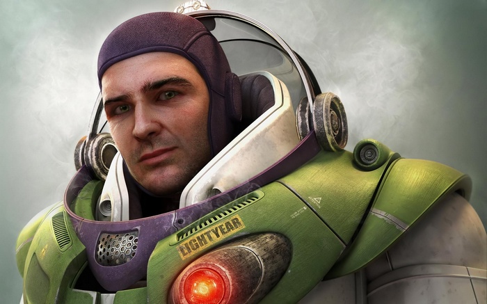 Realistic Buzz Lightyear render
