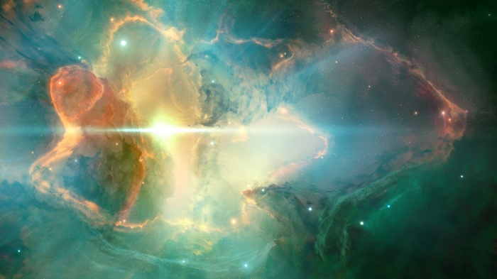 Nebula in Space Art by JoeyJazz