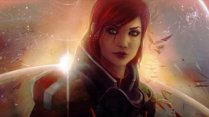 space Commander Shepard Mass Effect Mass Effect 3 Jane Shepard video games