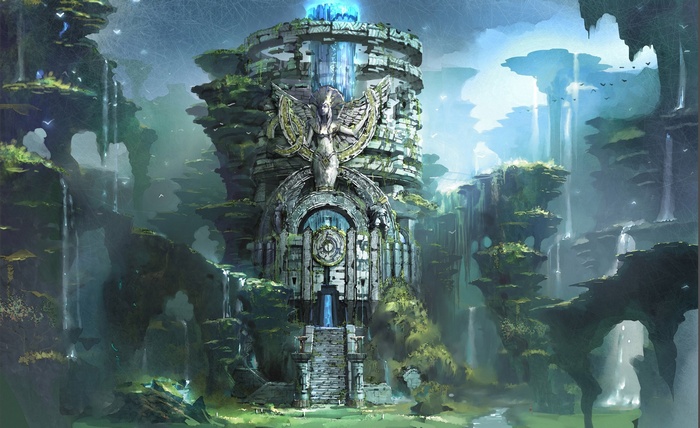 fantasy art video games Aion