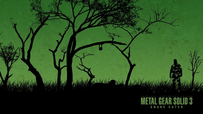 Metal Gear Solid 3: Snake Eater silhouette trees