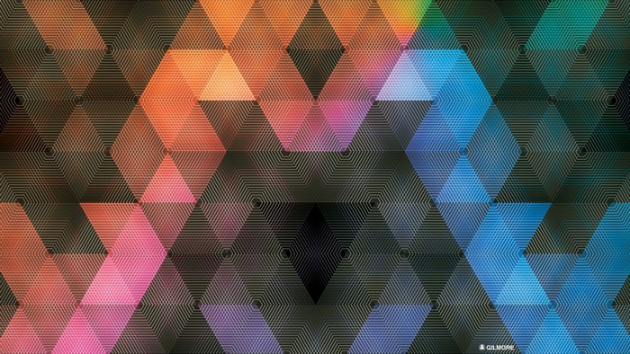 Abstract Geometric Pattern by Andy Gilmore