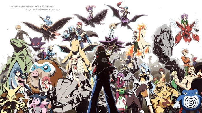 Pokémon HeartGold and SoulSilver characters and Pokémon