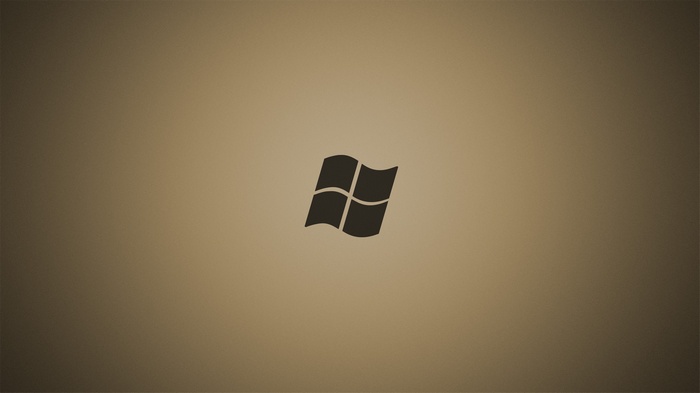 Windows 7 logo on a gradient background