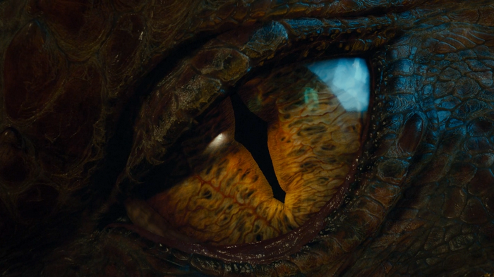 Smaug's eye from The Hobbit