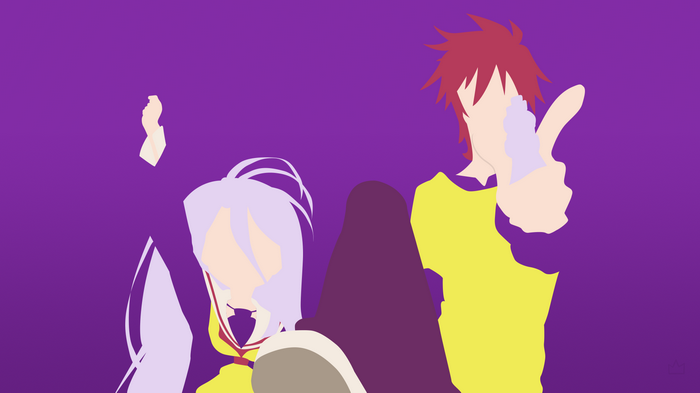 No Game No Life Characters Sora and Shiro