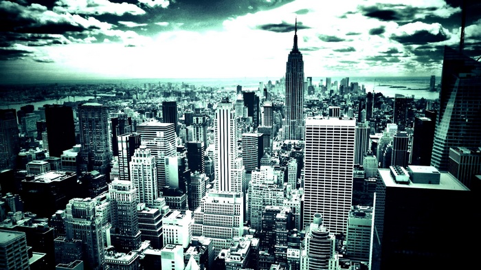 New York City Skyline with Empire State Building