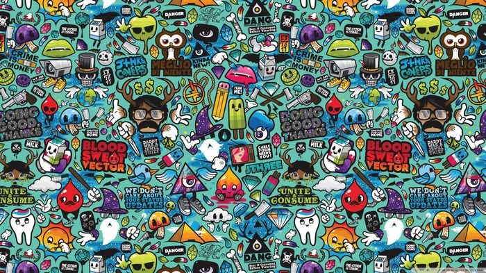 Pop Art Pattern by Jared Nickerson