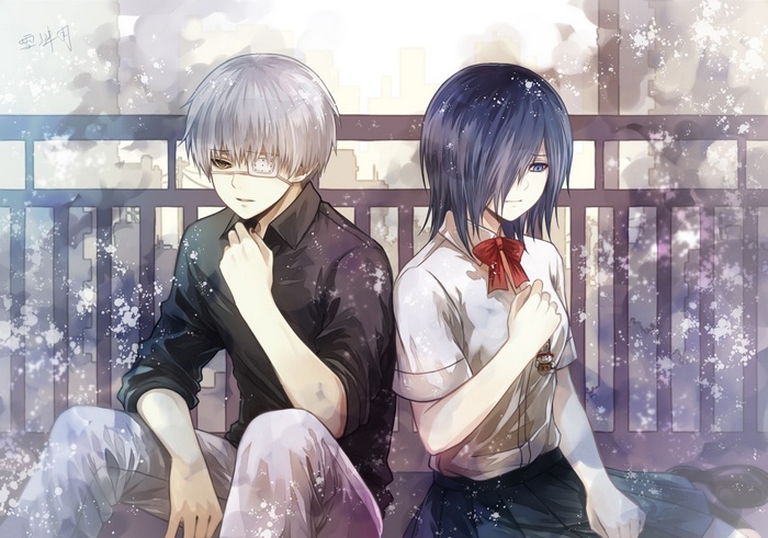Anime Boys Tokyo Ghoul Anime Kaneki Ken Anime Girls Kirishima Touka