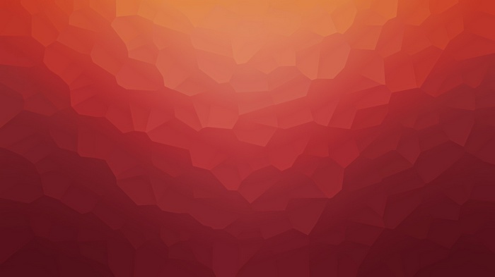 Abstract red and orange polygonal texture