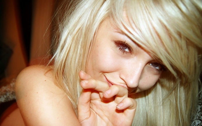Abigail Halliday smiling with blonde hair
