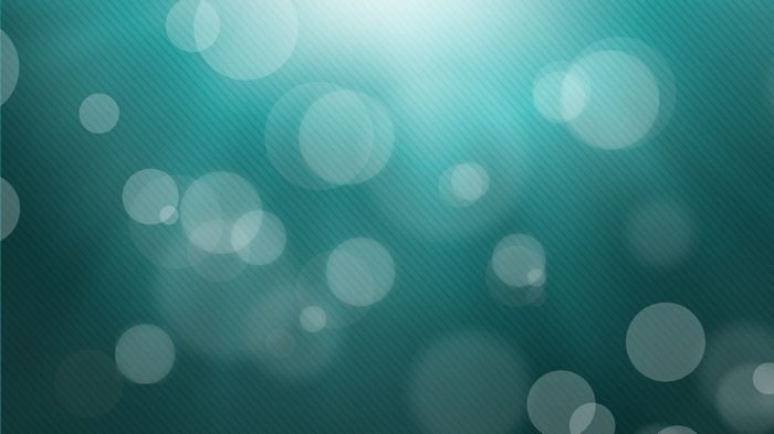 Abstract blue background with bokeh effect