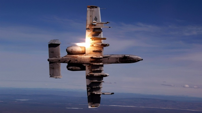 A-10 Thunderbolt II "Warthog" in flight