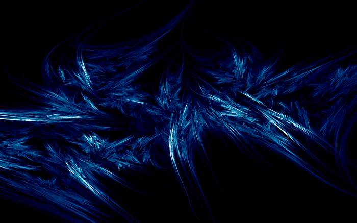 digital art blue abstract