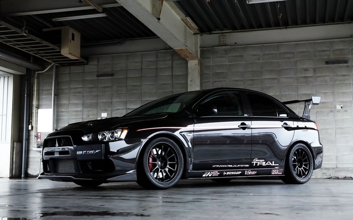 tuning evolution Mitsubishi Lancer Evo X car evo