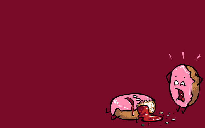 Two donuts in distress