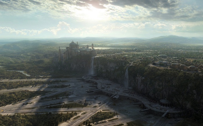 Theed Palace on Naboo, Star Wars