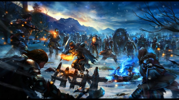 Battle of the Others from A Song of Ice and Fire