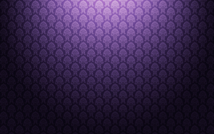 Purple damask pattern with gradient lighting