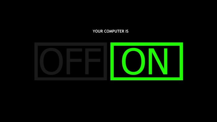 Computer is ON or OFF