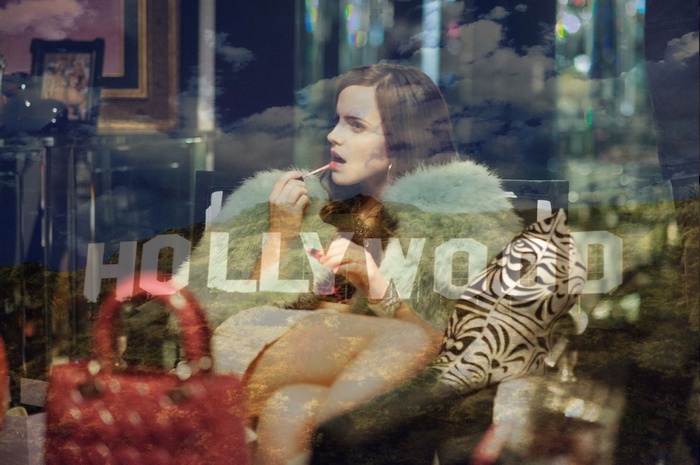 Emma Watson and the Hollywood Sign