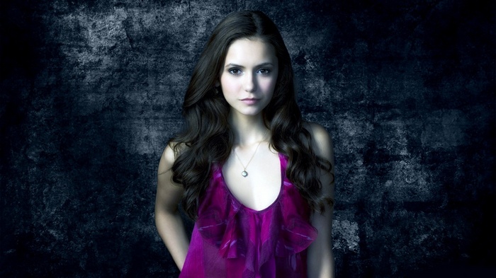 Nina Dobrev as Elena Gilbert in The Vampire Diaries