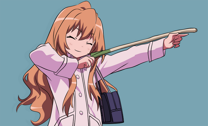 anime girls Aisaka Taiga anime Toradora