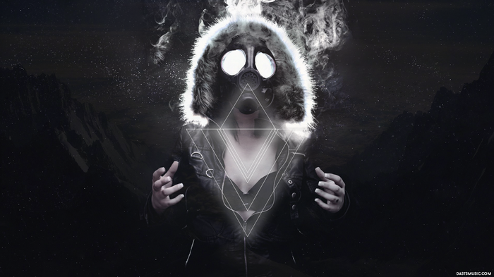 Dast Music Gas Mask Digital Art