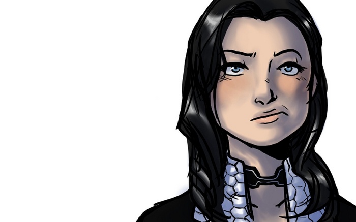 Mass Effect 2 artwork of Miranda Lawson