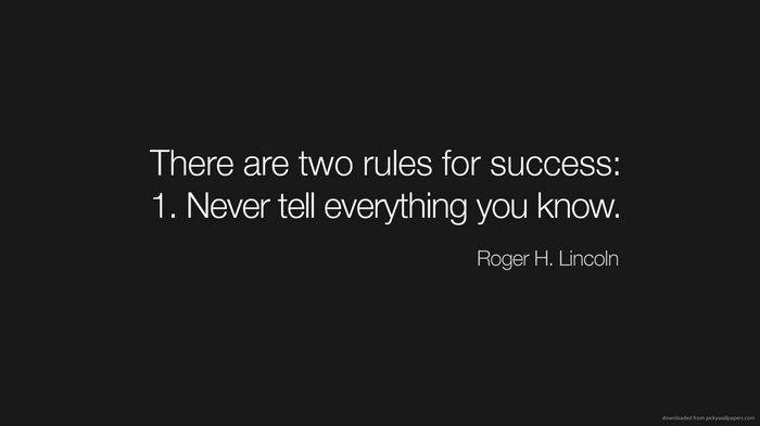 Quote by Roger H. Lincoln about success