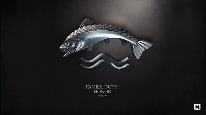 House Tully Sigil from Game of Thrones