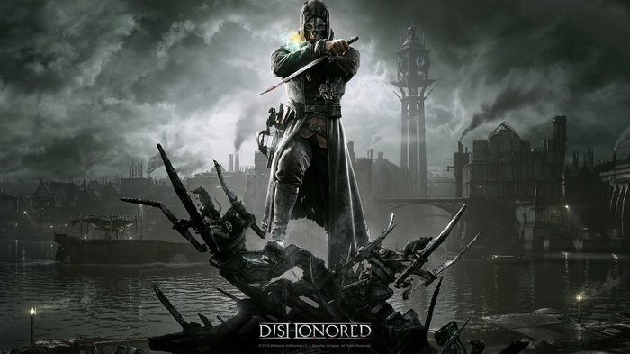 Dishonored Corvo Attano with Sword