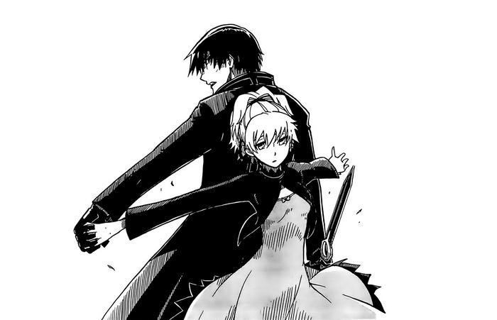 Hei and Yin from Darker than Black
