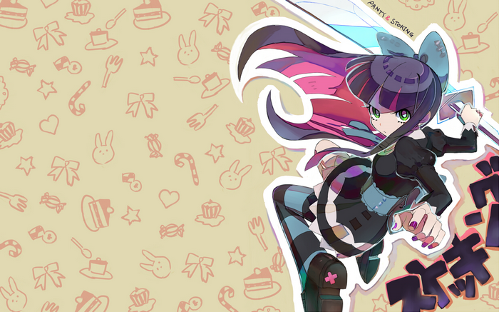 Anarchy Stocking from Panty and Stocking with Garterbelt
