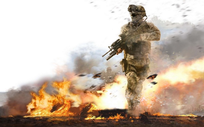 Call of Duty Modern Warfare 2 Soldier War Army Video Games