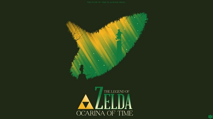 The Legend of Zelda: Ocarina of Time Minimalist Poster