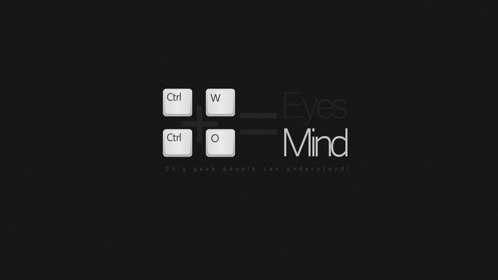 Ctrl+W, Ctrl+O = Eyes Mind