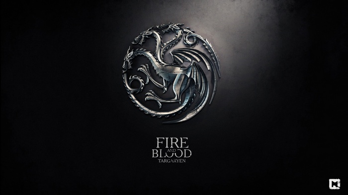 House Targaryen Sigil from Fire and Blood