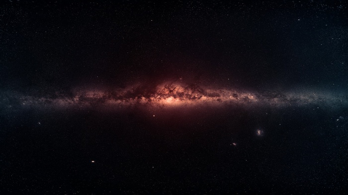 The Milky Way Galaxy in Deep Space
